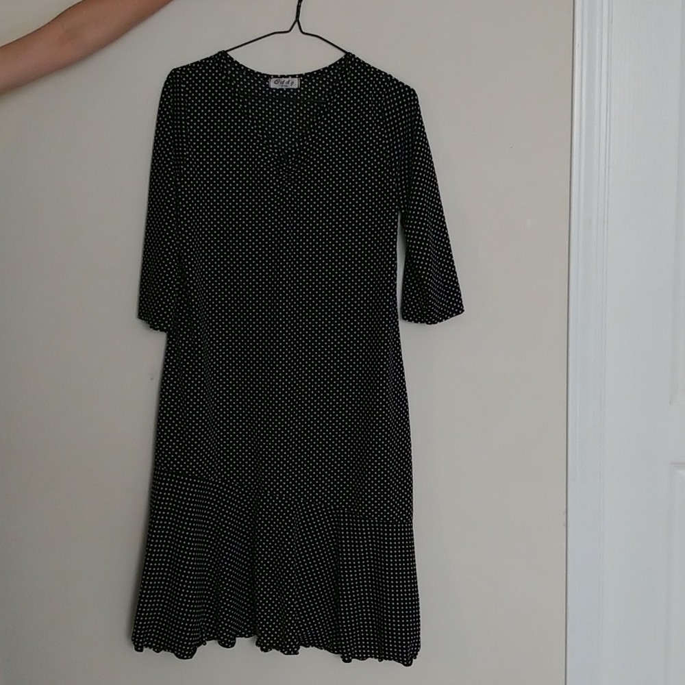 Vneck boxy home dress